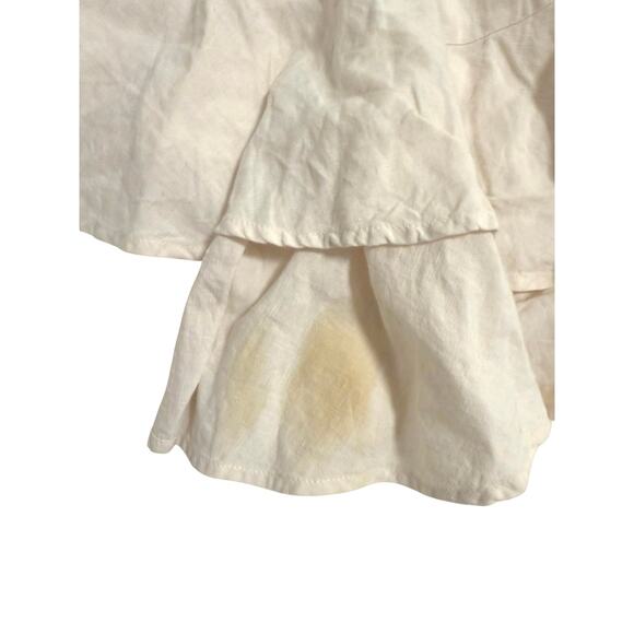 Apiece apart Linen asymmetrical Dress with rope belt 4 - Picture 6 of 7